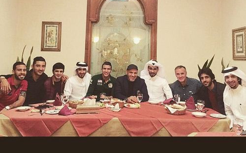 قوچان‌نژاد در رستوران ایرانی!