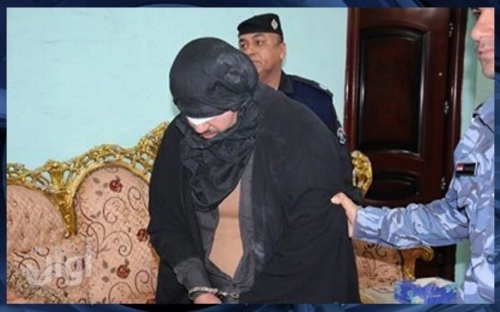  دستگیری عضو ارشد داعش با لباس زنانه + عکس 