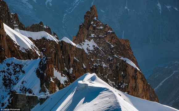تصاویر شگفت انگیز از قله های رشته کوه آلپ