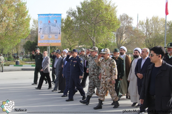 روز ارتش,رژه نیروهای مسلح در همدان
