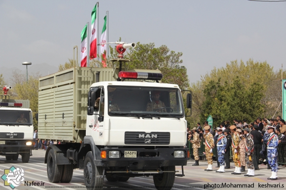 روز ارتش,رژه نیروهای مسلح در همدان