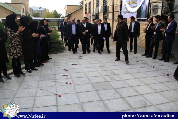 افتتاح پروژه های داشنگاه آزاد همدان