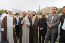 کلنگ طرح ساخت حوزه علمیه امام حسن مجتبی(ع)در تویسرکان زده شد