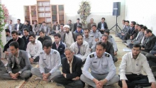 تجلیل از کارکنان ناجا در زندان مرکزی همدان 