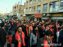  شیرازی‌ها به خیابان ریختند/ راهپیمایی فحش و لعن در هفته وحدت