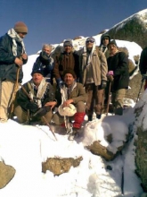 	صعود گروه کوهنوردی قائم تویسرکان به کوه افشار 