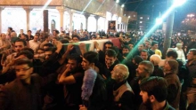  پیکر مطهر شهید بسیجی ˈجواد زندˈ در همدان تشییع می شود