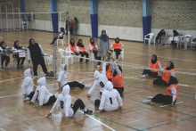 تیم والیبال معلولان همدان به لیگ برترکشور اعزام شد