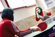 بانوی همدانی درمسابقات پینگ پینگ نشان برنز گرقت 