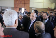  بهره برداری از سالن چندمنظوره ورزشی دانشگاه ملایر با حضور وزیر ورزش و جوانان