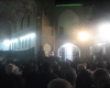 مردم تویسرکان در شب شهادت امام علی (ع) به سوگواری پرداختند