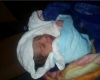 نوزادی که در راه کربلا به دنیا آمد + عکس