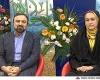 مجری معروف و نو عروسش درتلویزیون+عکس 