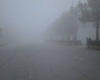 مه باعث کاهش دید تا 100 متر در استان همدان شد 