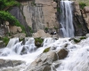 آبشار گنجنامه رتبه نخست جذب بیشترین گردشگر نوروزی را دارد