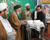 مراسم عمامه‌گذاری طلاب حوزه علمیه نهاوند برگزار شد