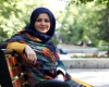 اولین زنی که لیگ فوتبال ایران را گزارش کرد +تصویر