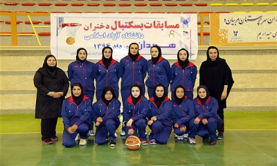 تیم بستکتبال دختران  همدان به مرحله نهایی صعود کرد